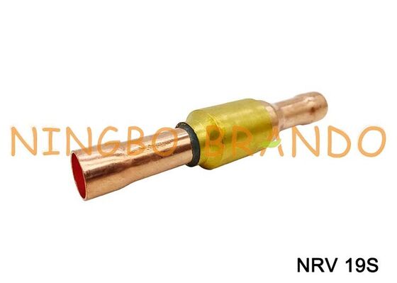 Válvulas de retención de refrigeración Danfoss tipo NRV para aire acondicionado 1/4'' 3/8'' 1/2'' 5/8'' 3/4'' 7/8''