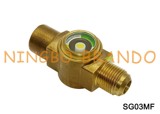 Mirilla de baja presión tipo SGN SGI de Danfoss 1/4'' 3/8'' 1/2'' Flare int x ext