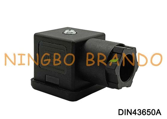 Conector de bobina de solenoide DIN43650A 18 mm 3 PIN DIN 43650 tipo A