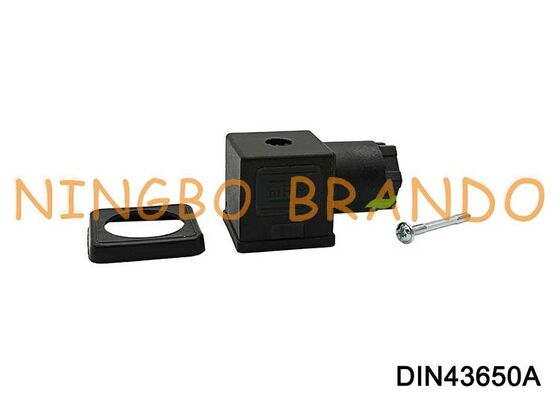 Conector de bobina de solenoide DIN43650A 18 mm 3 PIN DIN 43650 tipo A