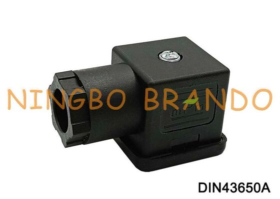 Conector de bobina de solenoide DIN43650A 18 mm 3 PIN DIN 43650 tipo A