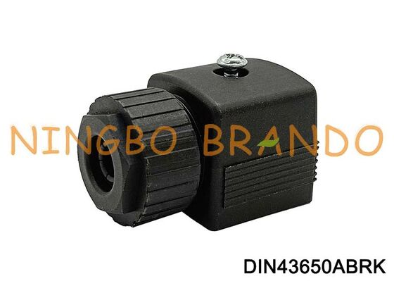 Conector de enchufe de cable de bobina de solenoide tipo 2508 DIN43650A 18 mm DIN 43650 tipo A