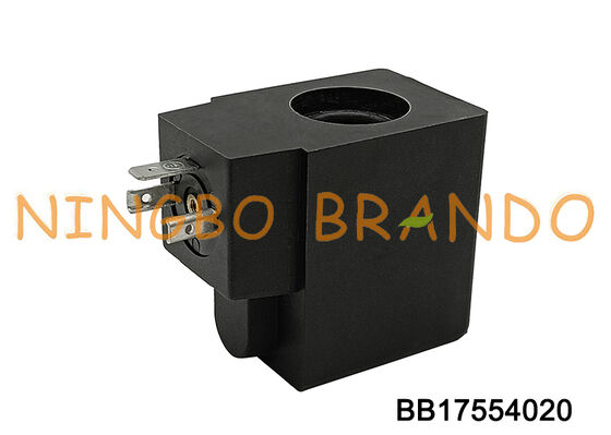 Conjunto de bobina de solenoide tipo KNORR-BREMSE, 24 VCC, 110 VCC, 14 W, orificio de 17 mm