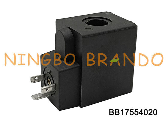 Conjunto de bobina de solenoide tipo KNORR-BREMSE, 24 VCC, 110 VCC, 14 W, orificio de 17 mm