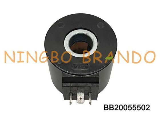 Bobina de válvula solenoide de agua, orificio de 20mm, 12V, 24V, 110V, 220V, 22VA, 20W