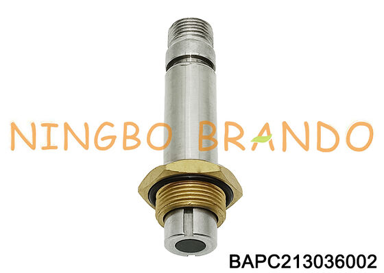 Tubo de émbolo de armadura normalmente cerrado de 2 vías de válvula electromagnética de 13 mm de diámetro exterior