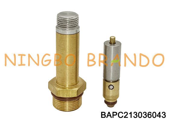 Armadura de válvula solenoide de rosca OD M17 de 13mm para kit de reparación LPG CNG