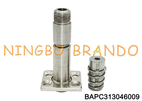 Tubo de armadura de acero inoxidable NC de 3/2 vías para kit de reparación de válvula solenoide de automóvil