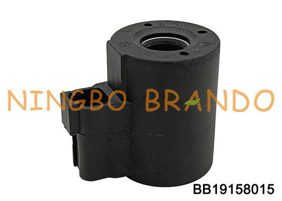 Tipo bobina hidráulica 12VDC 24VDC del excavador de Liugong del agujero interno 19m m de la válvula electromagnética