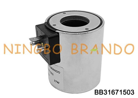 Tipo bobina hidráulica 24V 12V DC 37W del solenoide de Rexroth R900019793 R900019792