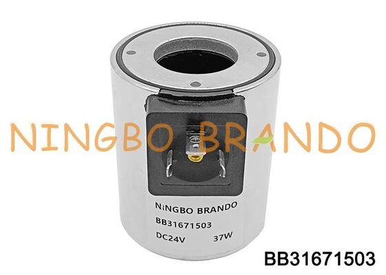 Tipo bobina hidráulica 24V 12V DC 37W del solenoide de Rexroth R900019793 R900019792