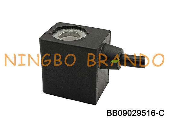 Bobina neumática de la válvula solenoide del agujero de 9m m con el alambre 12V 24V 110V 220V
