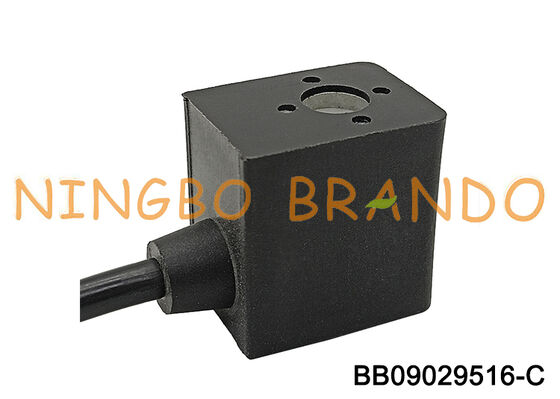 Bobina neumática de la válvula solenoide del agujero de 9m m con el alambre 12V 24V 110V 220V