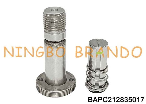 Vástago del solenoide con clip de latón y armadura de solenoide de acero inoxidable