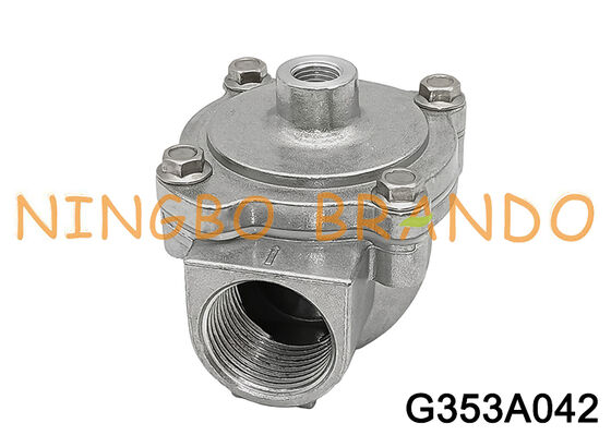 Válvula de pulso piloto remota G353A042 válvula de pulso de control de aire de diafragma único de 1"
