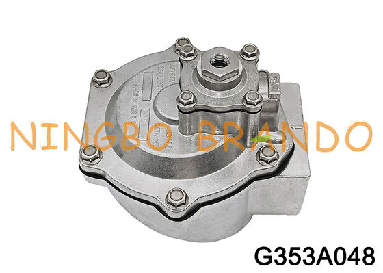 Válvula de pulso controlada por aire G353A048 válvula de control de polvo de diafragma de 2 pulgadas