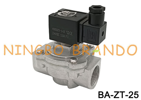 Recto a través de la válvula del jet del pulso 1 pulgada DC24V AC110V AC220V