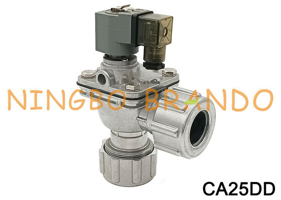 Válvula de diafragma solenoide CA25DD válvulas colectoras de polvo de repuesto de 1"