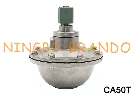 G2'' CA50T Right Angle Pulse Jet Solenoid Valve AC220V AC110V DC24V