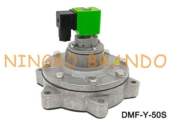 Válvula de solenoide de pulso sumergido DMF-Y-50S Recolector de polvo 2'' 24VDC 220VA