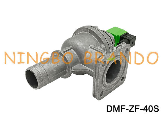 Válvula de diafragma DMF-ZF-40S Válvula de pulso electromagnético con brida de ángulo recto de 1,5 pulgadas