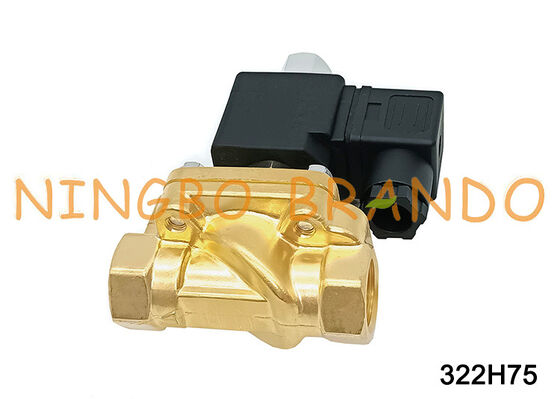 Válvula Solenoide Normalmente Abierta 322H75 G1/2'' 40 bar DC24V AC220V
