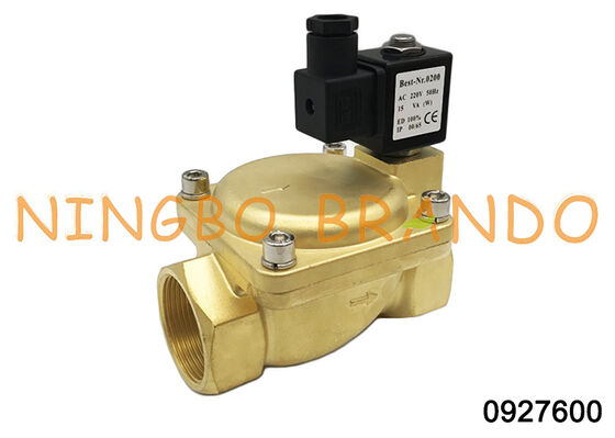 Válvula solenoide operada por piloto de latón serie 0927 0927600 1-1/2''