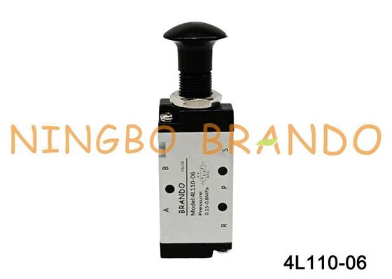 Airtac Tipo 4L110-06 4L Válvula de control de aire push-pull 5/2 vías