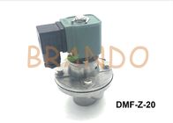 ” Válvula de control neumático de la aleación de la válvula/de aluminio del jet del pulso G3/4 de ángulo recto DMF-Z-20