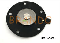 Modifique NBR para requisitos particulares negro el diafragma medio D25 de la válvula del pulso del aire de 1 pulgada en sistema del filtro de la bolsa anti polvo