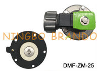 Tipo válvula neumática de aluminio de BFEC del pulso del colector de polvo de la pulgada de G1 con la nuez DMF-ZM-25 del aparador