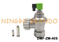 1-1/2 válvula neumática DMF-ZM-40S del jet del pulso de los diafragmas dobles de ángulo recto de la pulgada para el colector de polvo