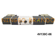 BSPT 1/8&quot; tipo posición neumática DC12V AC110V de 4V130C-06 Airtac de la manera 3 de la válvula de aire del solenoide 5