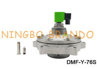 3&quot; tipo sumergido válvula neumática NC DMF-Y-76S de BFEC del jet del pulso para el sistema del colector de polvo
