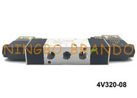 4V320-08 1/4&quot; tipo control direccional DC24V de BSPT AirTAC de la manera neumática de la válvula electromagnética 5/2