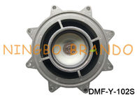 La válvula neumática DMF-Y-102S del pulso del diafragma de aluminio de 4 pulgadas sumerge por completo el colector de polvo DC24V AC110V AC220V