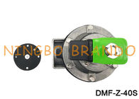 1-1/2 tipo neumático de ángulo recto de la válvula BFEC del pulso de la pulgada con el cuerpo de la aleación de aluminio