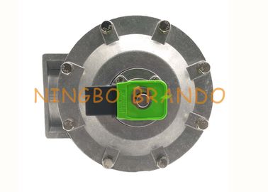 2 válvulas eléctricas de ángulo recto del jet del pulso del cuerpo DMF-Z-62S de la aleación de aluminio de la serie de la pulgada DMF del 1/2 para el polvo