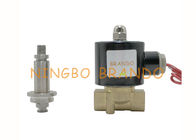 2/2 válvula de cobre amarillo de actuación directa normalmente cerrada del agua 2W040-10 de la manera UD-10 para agua-aire y el gas