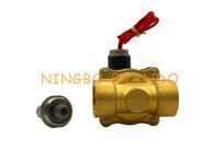 Válvula de diafragma de actuación directa de la pulgada de cobre amarillo cerrada del cuerpo UW-20 2W200-20 G3/4 para el gas agua-aire y el aceite