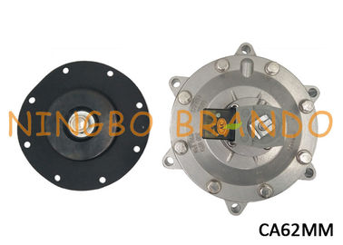 2-1/2” válvula multíple del pulso del soporte de la serie del milímetro del colector de polvo de CA62MM para el sistema reverso de la extracción de polvo de Baghouse del jet