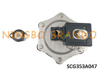 Tipo de SCG353A047 ASCO 353 series del pulso de la válvula del aluminio roscado de ángulo recto actuado piloto neumático del puerto