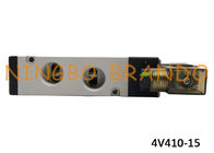 4V410-15 el 1/2” 5 tipo neumático de AirTAC de la válvula electromagnética de la posición de la manera 2 solo 400 series
