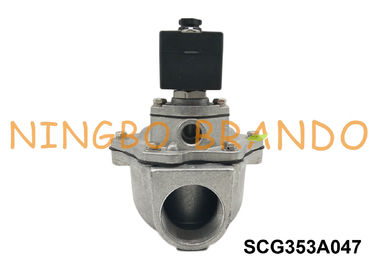 1 tipo válvula electromagnética de la pulgada SCG353A047 ASCO del 1/2 del jet del pulso para la CA de Baghouse 24V DC 220V