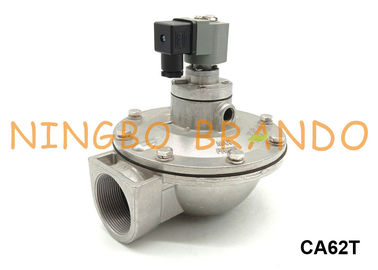 2 tipo válvula de la pulgada CA62T Goyen del 1/2 de diafragma del pulso para la CA del filtro de bolso 24V DC 220V