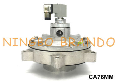 CA76MM tipo válvula de Goyen de 3 pulgadas del jet del pulso del colector de polvo para Baghouse 24VDC 220VAC