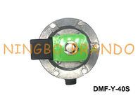 Válvula de diafragma del colector de polvo de la pulgada BFEC de DMF-Y-40S 1 el 1/2 para la CA del filtro de bolso 24V DC 220V