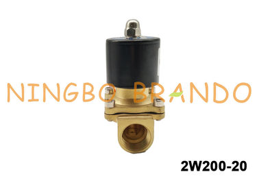 3/4&quot; tipo válvula electromagnética de cobre amarillo de UNI-D de UW-20 2W200-20 para el gasoil del agua