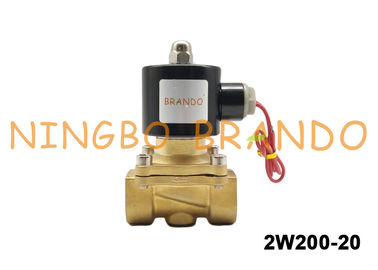 3/4&quot; tipo válvula electromagnética de cobre amarillo de UNI-D de UW-20 2W200-20 para el gasoil del agua