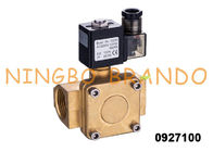 válvula electromagnética de cobre amarillo normalmente cerrada 3/8&quot; 0927100 para el compresor de aire